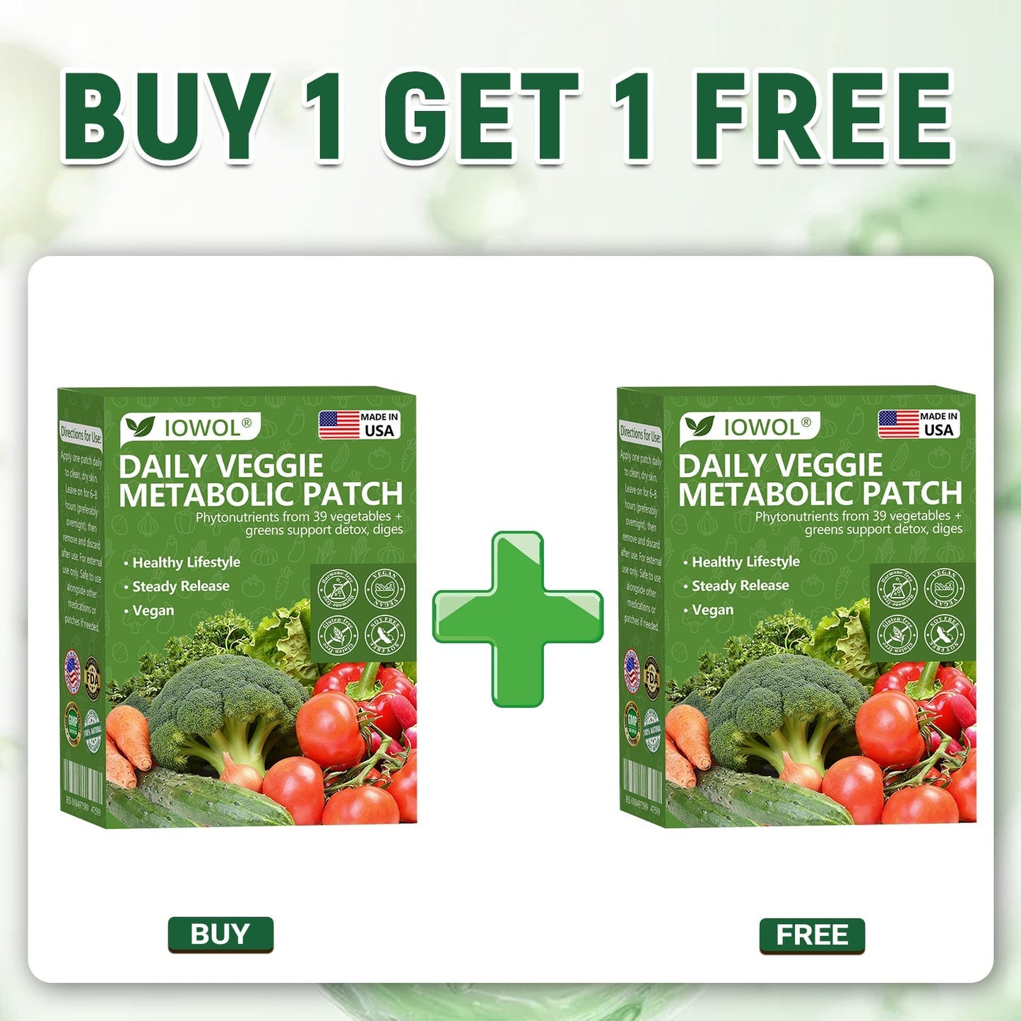 🇮🇹🥦𝐍𝐞𝐠𝐨𝐳𝐢𝐨 𝐔𝐟𝐟𝐢𝐜𝐢𝐚𝐥𝐞 | 𝐈𝐎𝐖𝐎𝐋® 𝐏𝐚𝐭𝐜𝐡 𝐌𝐞𝐭𝐚𝐛𝐨𝐥𝐢𝐜𝐨 𝐜𝐨𝐧 𝐞𝐬𝐭𝐫𝐚𝐭𝐭𝐢 𝐝𝐢 𝟑𝟗 𝐯𝐞𝐫𝐝𝐮𝐫𝐞 𝐞 𝐩𝐢𝐚𝐧𝐭𝐞 𝐯𝐞𝐫𝐝𝐢 𝐬𝐮𝐩𝐩𝐨𝐫𝐭𝐚 𝐝𝐢𝐠𝐞𝐬𝐭𝐢𝐨𝐧𝐞, 𝐦𝐞𝐭𝐚𝐛𝐨𝐥𝐢𝐬𝐦𝐨 𝐞𝐝 𝐞𝐧𝐞𝐫𝐠𝐢𝐚, 𝐩𝐞𝐫 𝐮𝐧 𝐛𝐞𝐧𝐞𝐬𝐬𝐞𝐫𝐞 𝐥𝐞𝐠𝐠𝐞𝐫𝐨 𝐞𝐝 𝐞𝐪𝐮𝐢𝐥𝐢𝐛𝐫𝐚𝐭𝐨 𝐨𝐠𝐧𝐢 𝐠𝐢𝐨𝐫𝐧𝐨.