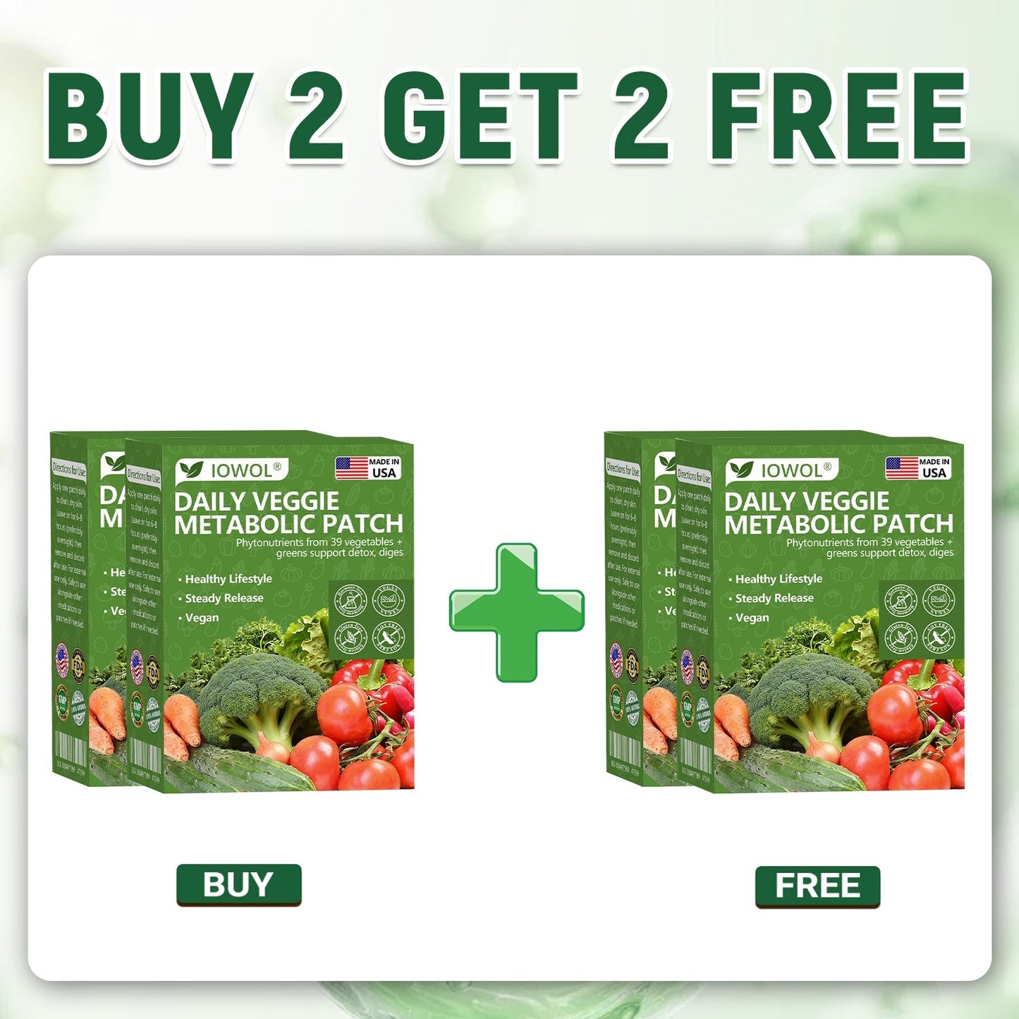 🇮🇹🥦𝐍𝐞𝐠𝐨𝐳𝐢𝐨 𝐔𝐟𝐟𝐢𝐜𝐢𝐚𝐥𝐞 | 𝐈𝐎𝐖𝐎𝐋® 𝐏𝐚𝐭𝐜𝐡 𝐌𝐞𝐭𝐚𝐛𝐨𝐥𝐢𝐜𝐨 𝐜𝐨𝐧 𝐞𝐬𝐭𝐫𝐚𝐭𝐭𝐢 𝐝𝐢 𝟑𝟗 𝐯𝐞𝐫𝐝𝐮𝐫𝐞 𝐞 𝐩𝐢𝐚𝐧𝐭𝐞 𝐯𝐞𝐫𝐝𝐢 𝐬𝐮𝐩𝐩𝐨𝐫𝐭𝐚 𝐝𝐢𝐠𝐞𝐬𝐭𝐢𝐨𝐧𝐞, 𝐦𝐞𝐭𝐚𝐛𝐨𝐥𝐢𝐬𝐦𝐨 𝐞𝐝 𝐞𝐧𝐞𝐫𝐠𝐢𝐚, 𝐩𝐞𝐫 𝐮𝐧 𝐛𝐞𝐧𝐞𝐬𝐬𝐞𝐫𝐞 𝐥𝐞𝐠𝐠𝐞𝐫𝐨 𝐞𝐝 𝐞𝐪𝐮𝐢𝐥𝐢𝐛𝐫𝐚𝐭𝐨 𝐨𝐠𝐧𝐢 𝐠𝐢𝐨𝐫𝐧𝐨.