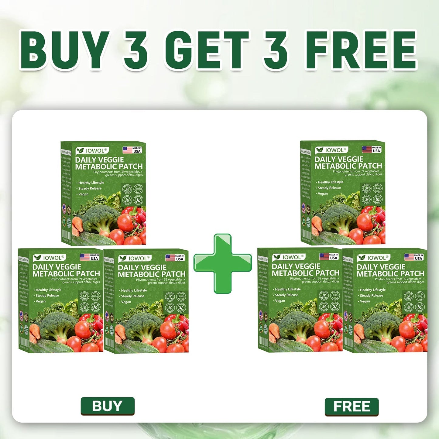 🇮🇹🥦𝐍𝐞𝐠𝐨𝐳𝐢𝐨 𝐔𝐟𝐟𝐢𝐜𝐢𝐚𝐥𝐞 | 𝐈𝐎𝐖𝐎𝐋® 𝐏𝐚𝐭𝐜𝐡 𝐌𝐞𝐭𝐚𝐛𝐨𝐥𝐢𝐜𝐨 𝐜𝐨𝐧 𝐞𝐬𝐭𝐫𝐚𝐭𝐭𝐢 𝐝𝐢 𝟑𝟗 𝐯𝐞𝐫𝐝𝐮𝐫𝐞 𝐞 𝐩𝐢𝐚𝐧𝐭𝐞 𝐯𝐞𝐫𝐝𝐢 𝐬𝐮𝐩𝐩𝐨𝐫𝐭𝐚 𝐝𝐢𝐠𝐞𝐬𝐭𝐢𝐨𝐧𝐞, 𝐦𝐞𝐭𝐚𝐛𝐨𝐥𝐢𝐬𝐦𝐨 𝐞𝐝 𝐞𝐧𝐞𝐫𝐠𝐢𝐚, 𝐩𝐞𝐫 𝐮𝐧 𝐛𝐞𝐧𝐞𝐬𝐬𝐞𝐫𝐞 𝐥𝐞𝐠𝐠𝐞𝐫𝐨 𝐞𝐝 𝐞𝐪𝐮𝐢𝐥𝐢𝐛𝐫𝐚𝐭𝐨 𝐨𝐠𝐧𝐢 𝐠𝐢𝐨𝐫𝐧𝐨.